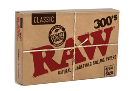 RAW 300´s Blättchen | Natural Unrefined Rolling Papers