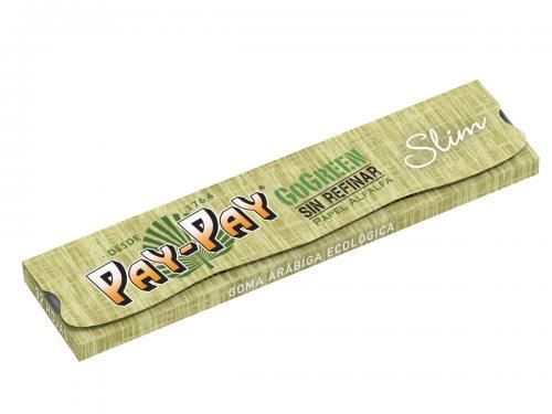 PayPay GoGreen Alfalfa KS Slim Grüne Rolling Papers