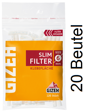 Gizeh Slim Filter BOX (20 Packungen)
