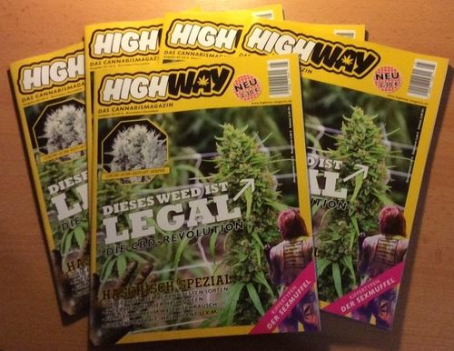 HIGHWAY Cannabismagazin alle Ausgaben 2016