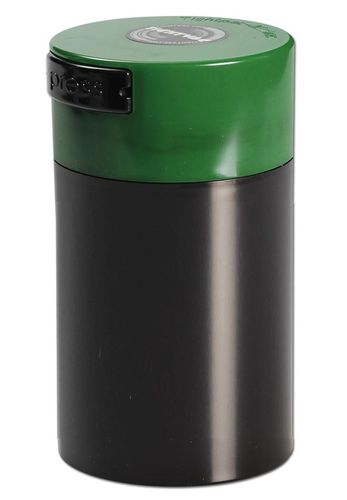 Vakuum-Container schwarz mit grünem Deckel (0,57Liter)